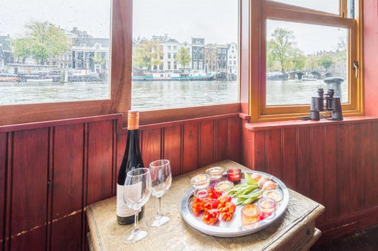 Houseboat Amstel River Studio Amsterdam Phòng bức ảnh